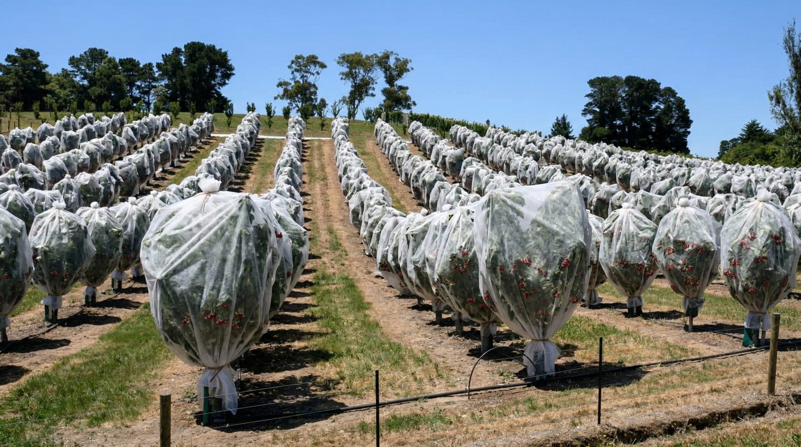 Funda Tubular para cerezos